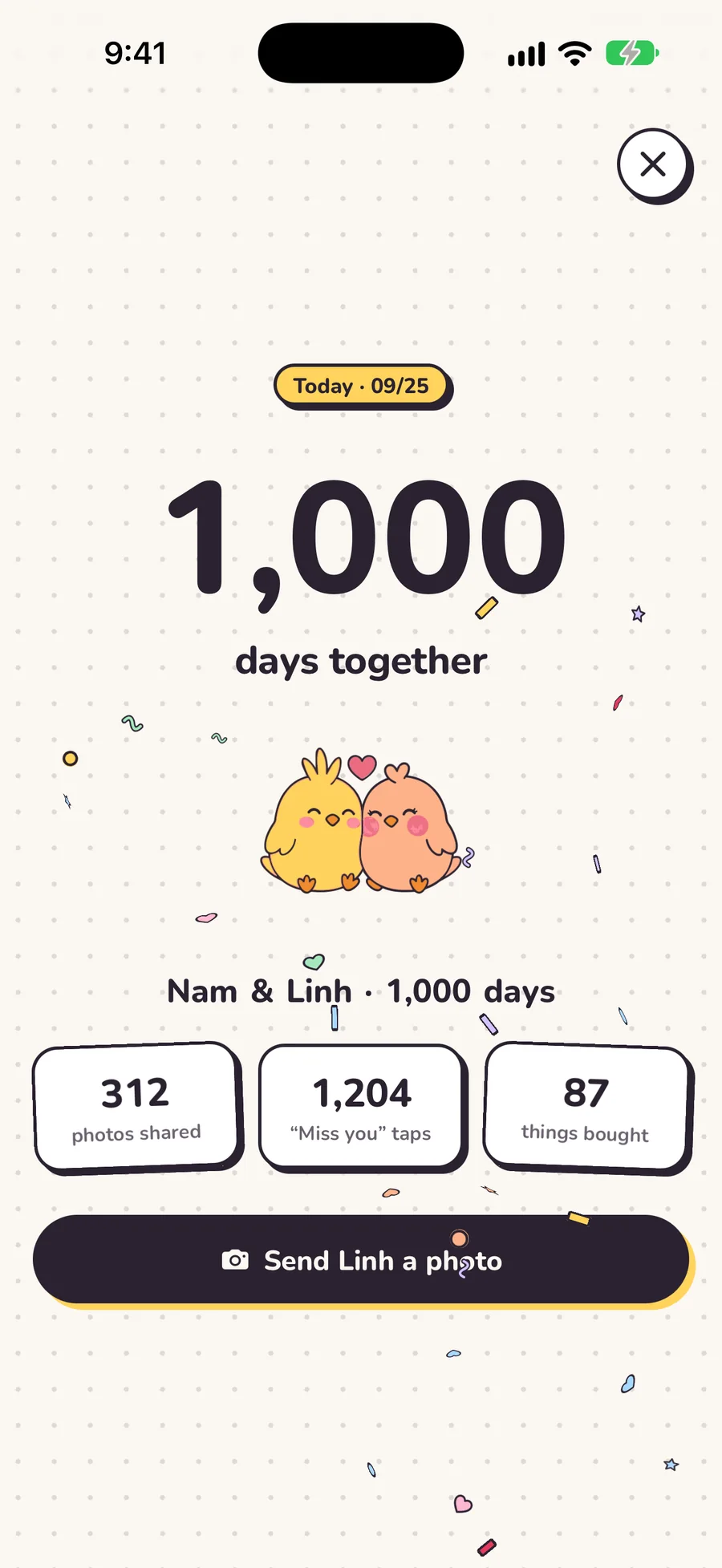 The day 1,000 celebration